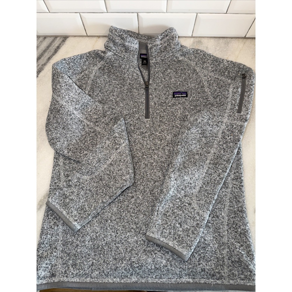 Kids Patagonia Better Sweater‎ 1/4 Zip Fleece Sz XXL 16-18 Excellent Cond GW997